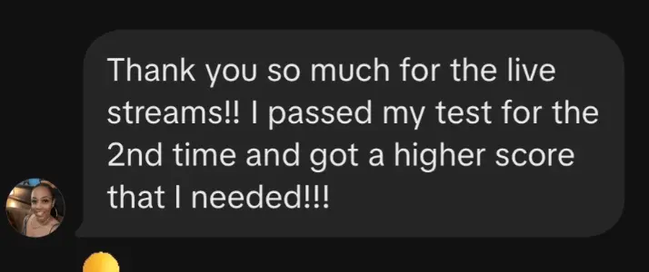 Student testimonial 13